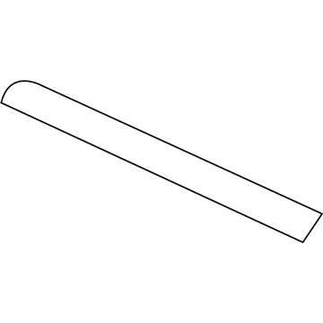 Chrysler 5PC62P41AA Upper Molding