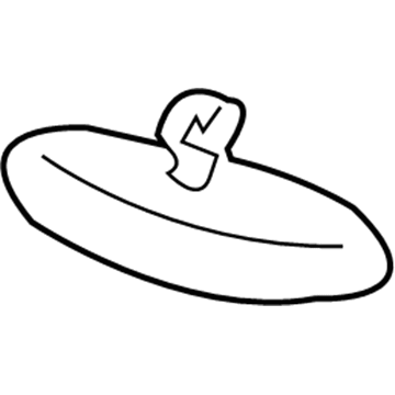 2006 Chrysler Crossfire Car Mirror - 5140730AA