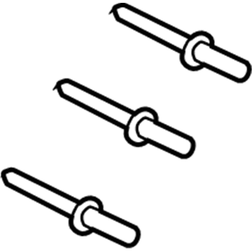 Jeep 6500911 Wheel Flare Rivet