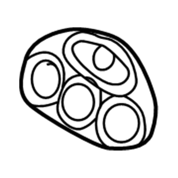 Chrysler QV64WL8AA Center Bezel