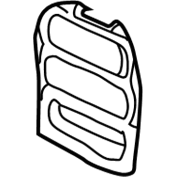 Chrysler MN80JX8AC Bezel