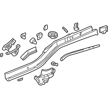 Jeep 5096162AB Side Rail