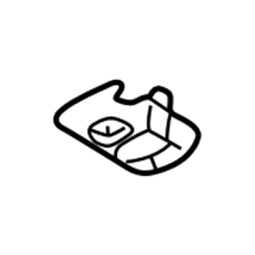 Jeep 55295800AD Jack Bracket