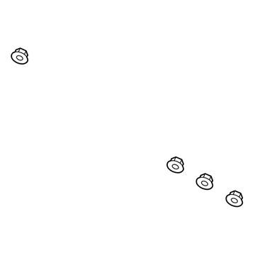 Ram 6104717AA Cushion Nut