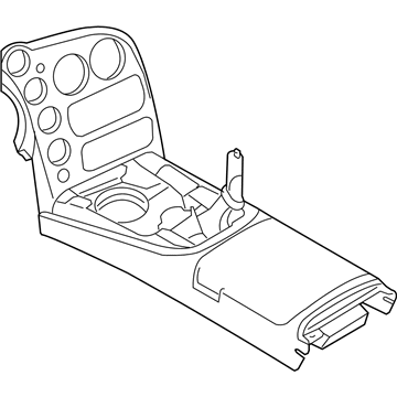 Dodge XN88DX9AB Console Base