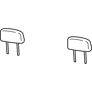 Dodge 1NQ94BD3AA Headrest