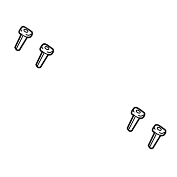 Dodge 1NL69BD3AA Headrest Guide