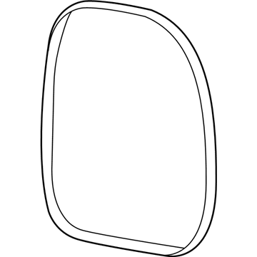 Ram 68396594AA Blind Spot Radar Seal