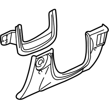 Jeep UA83LAZAA Lower Column Cover