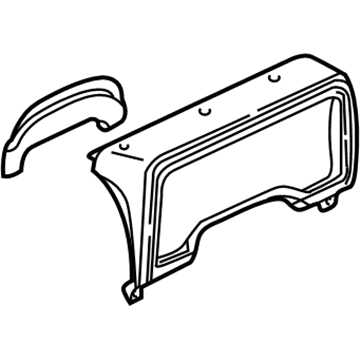 Jeep 5GW62LAZAB Cluster Panel