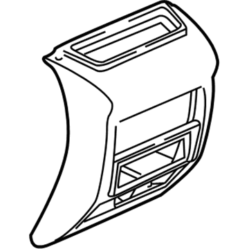 Jeep 5FK57LAZAC Center Bezel