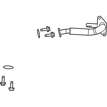 Chrysler 4891606AD EGR Tube