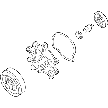 Dodge 53022189AH Water Pump Assembly