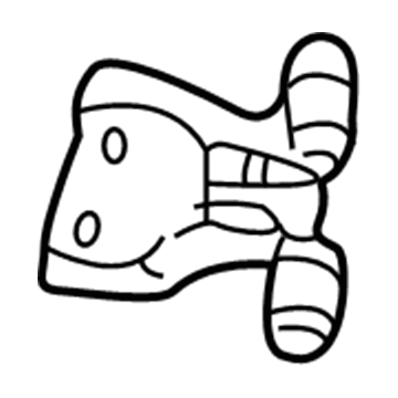 Chrysler Cirrus Door Hinge - 5127799AA