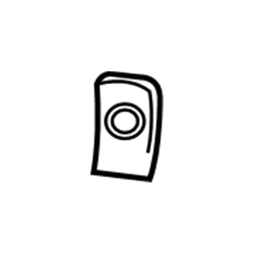 Dodge 68004187AA Center Molding Clip