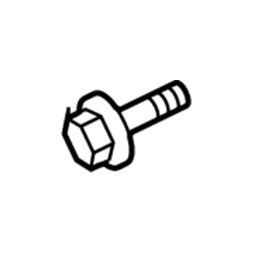 Dodge 6508315AA Bumper Cover Screw