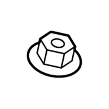 Jeep 6106170AA Control Module Nut