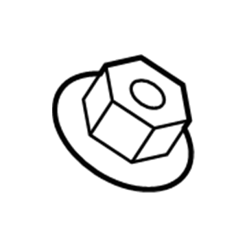 Jeep 6106158AA Pressure Sensor Nut