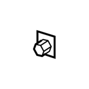 Dodge 6506878AA Impact Bar Nut