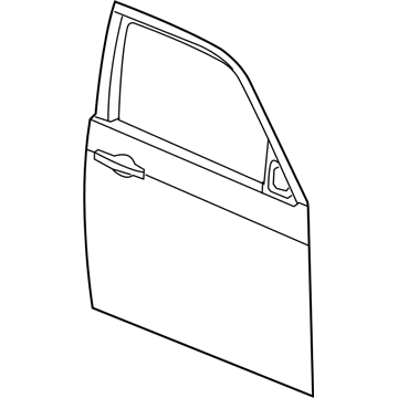 Mopar 5065020AC Outer Panel, Front Passenger Side