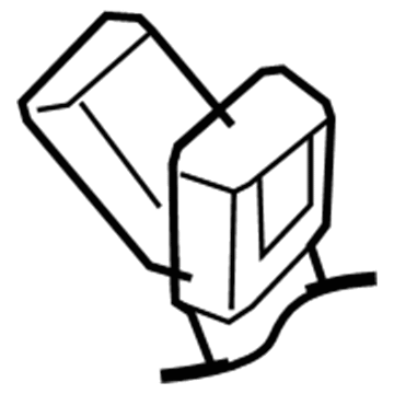 Dodge 1CA871D5AA Buckle End