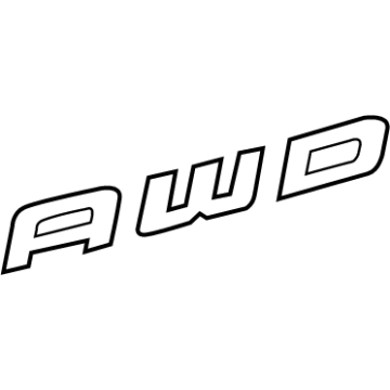 Dodge 5156123AA Nameplate