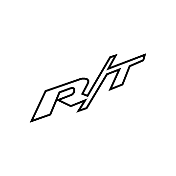 Mopar 4806327AC Nameplate, Red, Rear