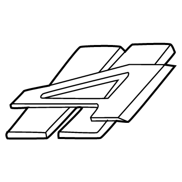 Dodge Durango Emblem - 68366241AC