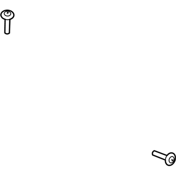 Jeep 6101946 Rear Door Trim Screw