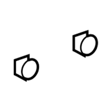 Jeep 6507686AA Rear Door Trim Fastener