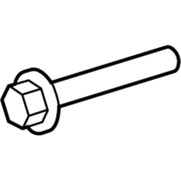 Jeep 6104418AA Tow Hook Bracket Bolt