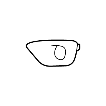 Jeep 68143084AB Fog Lamp Bezel