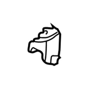 Dodge 5290374AC Radiator Bracket