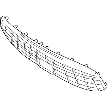 Dodge 68622595AA Lower Grille