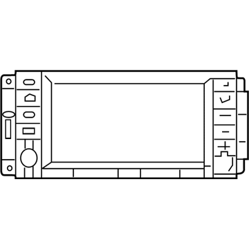 Dodge 68282482AC Radio