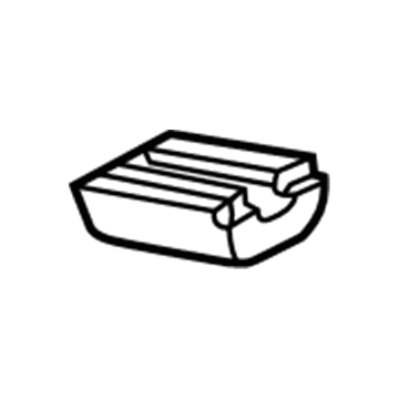 Mopar 68210885AA Radiator Lower Insulator