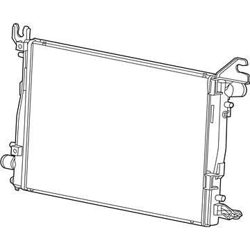 Ram Radiator - 52014721AB