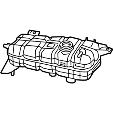Ram 68309850AB Reservoir Tank