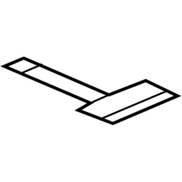 Jeep 68265143AA Air Bag Label