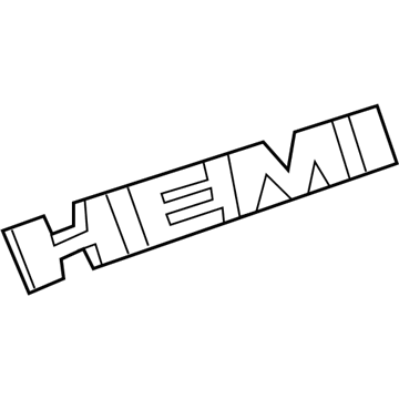 Dodge 68085330AC Nameplate