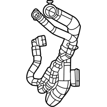 Jeep 68501897AB Upper Hose