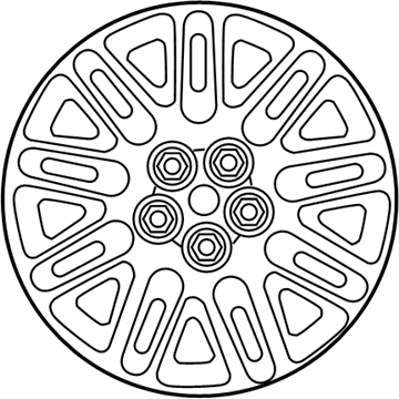 Dodge 4782273AE Wheel Cover