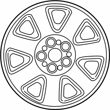 Dodge RA42PAKAD Wheel Cover