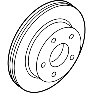 Dodge Ram 3500 Brake Disc - 55366036AB