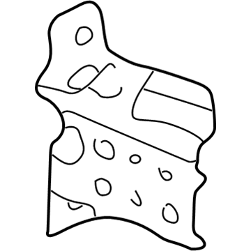 Dodge 55275631AB Upper Hinge