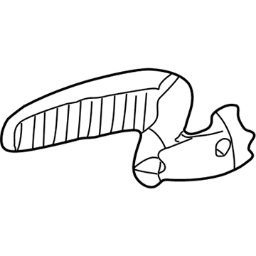 Dodge 55276126AB Handle, Inside