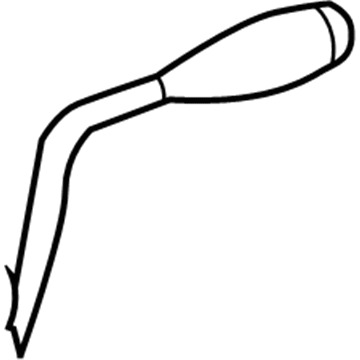 Dodge 5057135AD Gearshift Lever