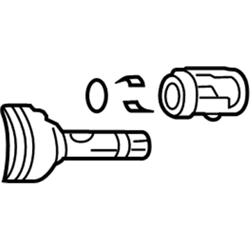 Dodge 68027525AA Ignition Lock Cylinder