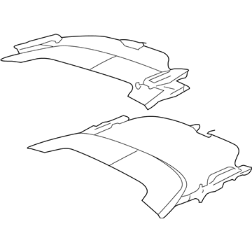 Chrysler 1JB76XDBAA Tonneau Cover