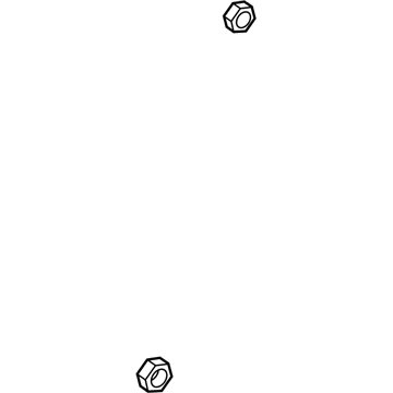 Dodge 6104719AA Shock Nut